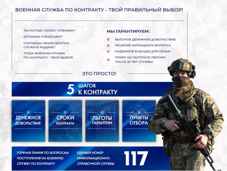 Служба по контракту.